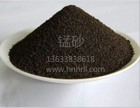 標(biāo)準(zhǔn)錳砂濾料的制作工藝及過濾效果